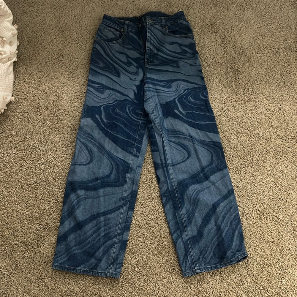 Groovy jeans high rise wide leg